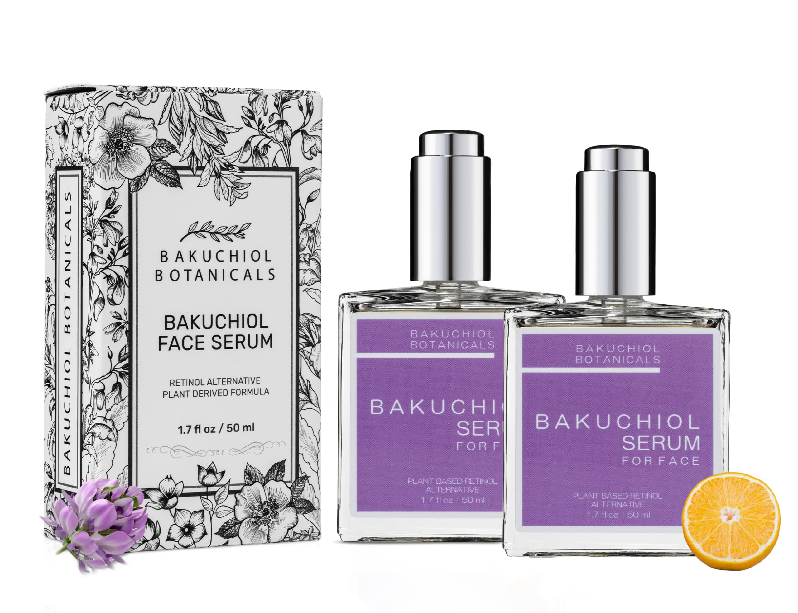 Amazon.com: Bakuchiol Botanicals Facial Serum - Pack of 2